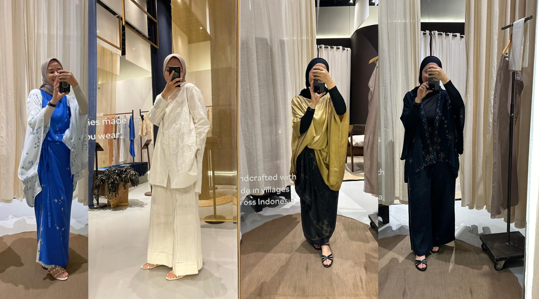 4 Hijab Friendly Looks by Astri Puji Lestari