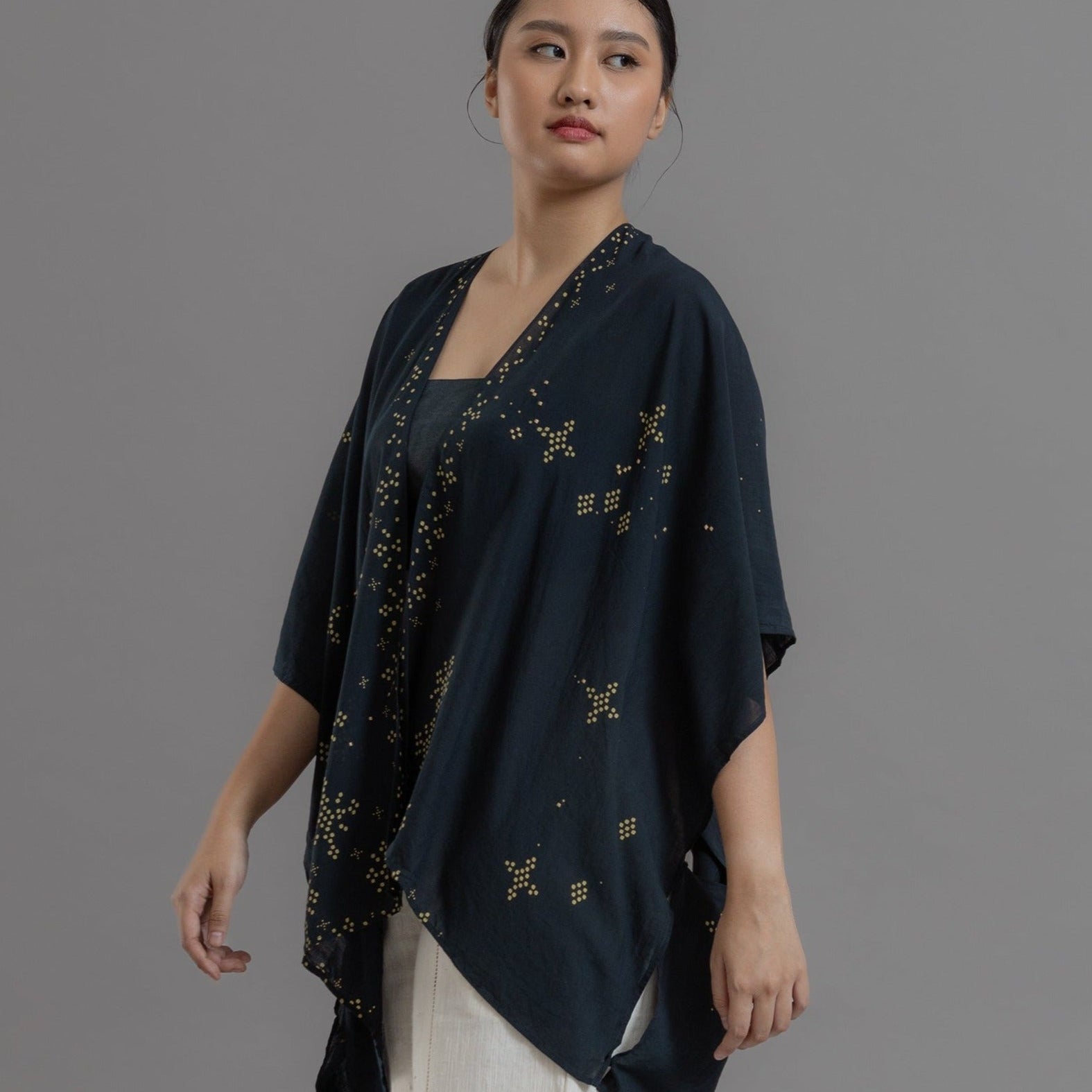 throw, women's clothing, batik, outer, outerwear
