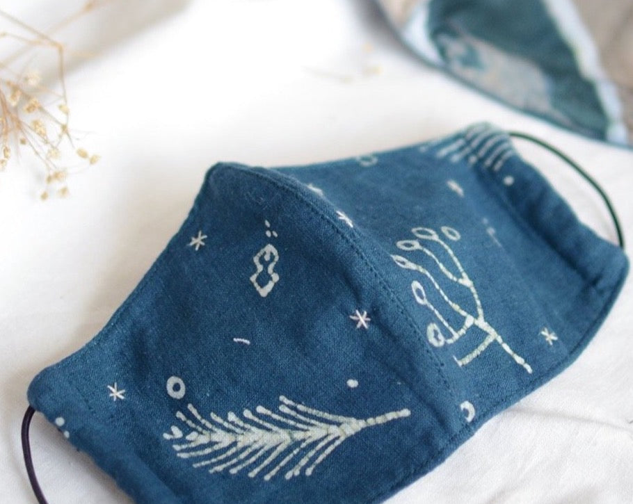 Sustainable mask batik